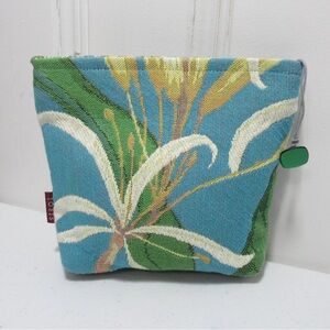 Yves Delorme IOSIS Azur Eve Floral Tote Pouch